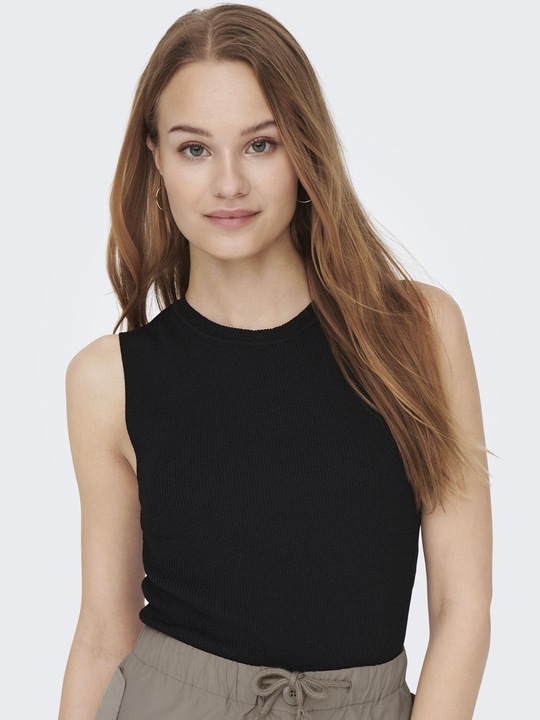 Actual product image Only Plain top without sleeves (L)