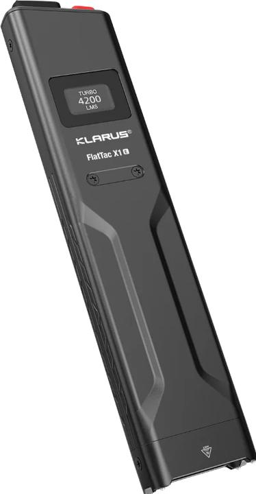 Actual product image Klarus FlatTac X1-E, 4200 Lumen (inkl. Akku) (14.75 cm, 4200 lm)