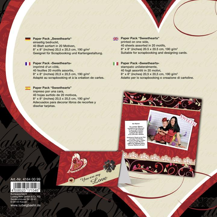 Actual product image Ursus Paper Pack Sweathearts.4164-00-99 (40x)