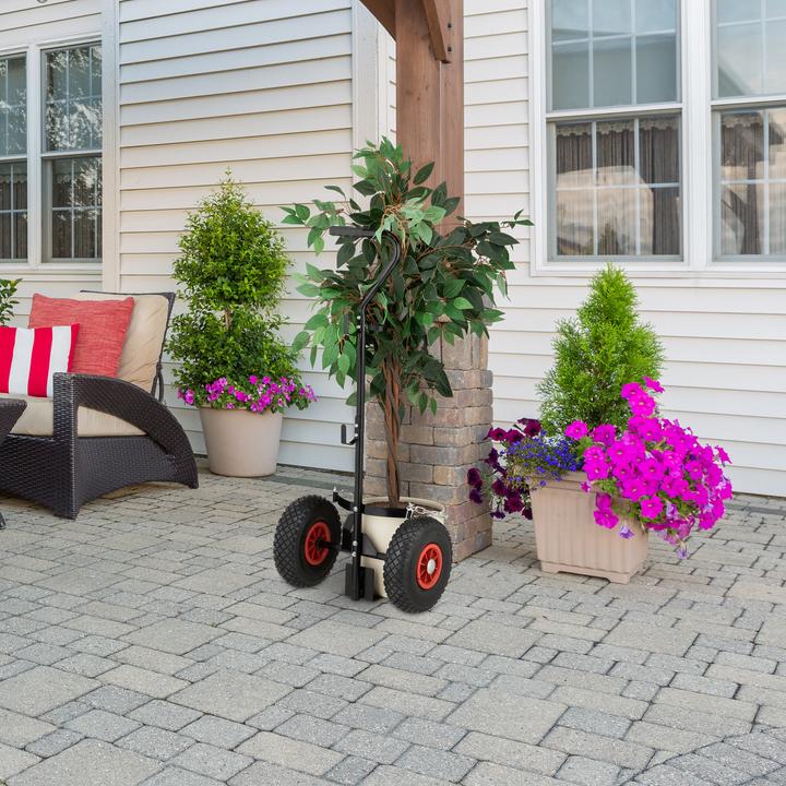 Actual product image Relaxdays Gas cylinder trolley