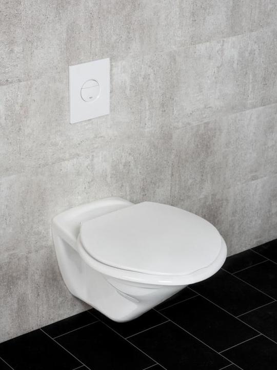 Actual product image Wenko XXL WC seat Torino Duroplast