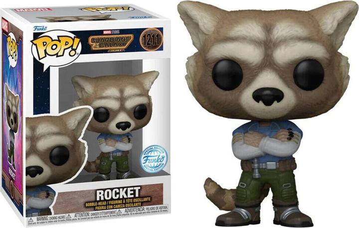 Actual product image Funko POP! - Guardians of the Galaxy Vol. 3: Rocket - Special Edition