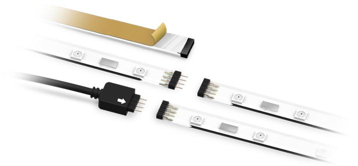 Actual product image NZXT HUE+ RGB LED Controller (RGB)