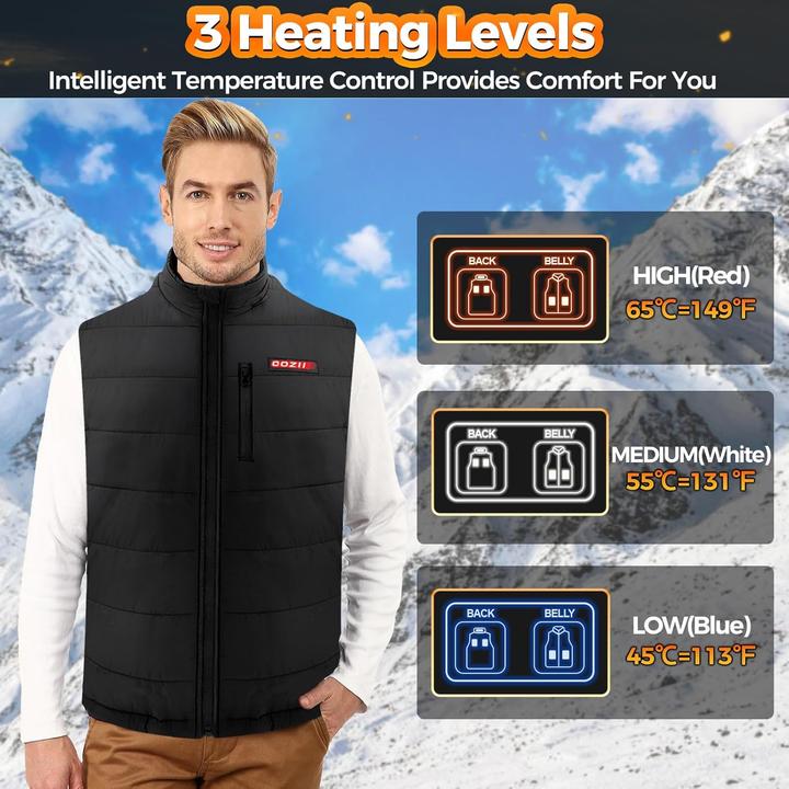 Image du produit Verquin Beheizbare Weste mit 3 Temperaturstufen (L)