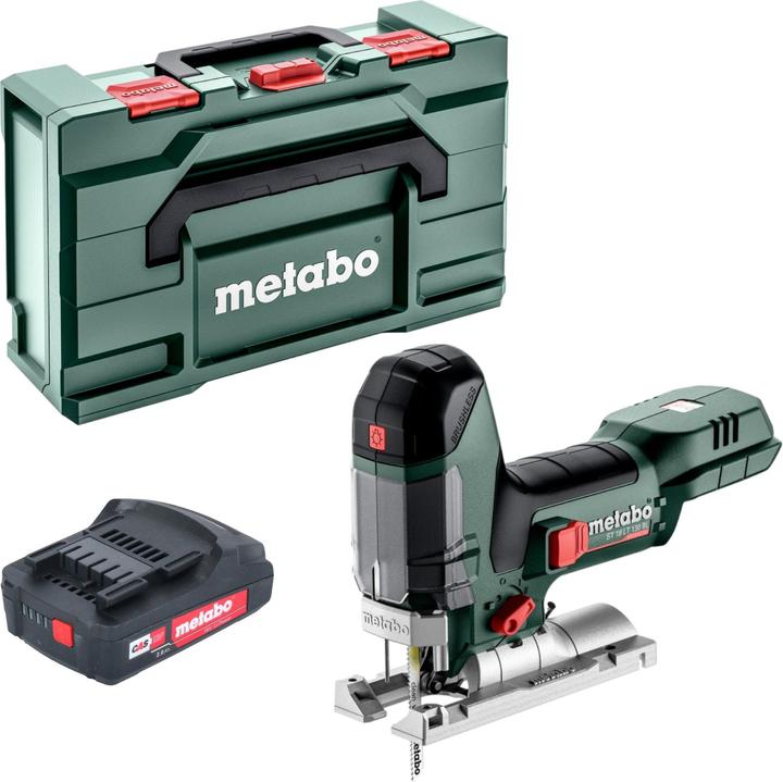 Metabo ST 18 LT 130 BL Cordless jigsaw 18 V 130 mm brushless + 1x battery 2.0 Ah + metabox - without