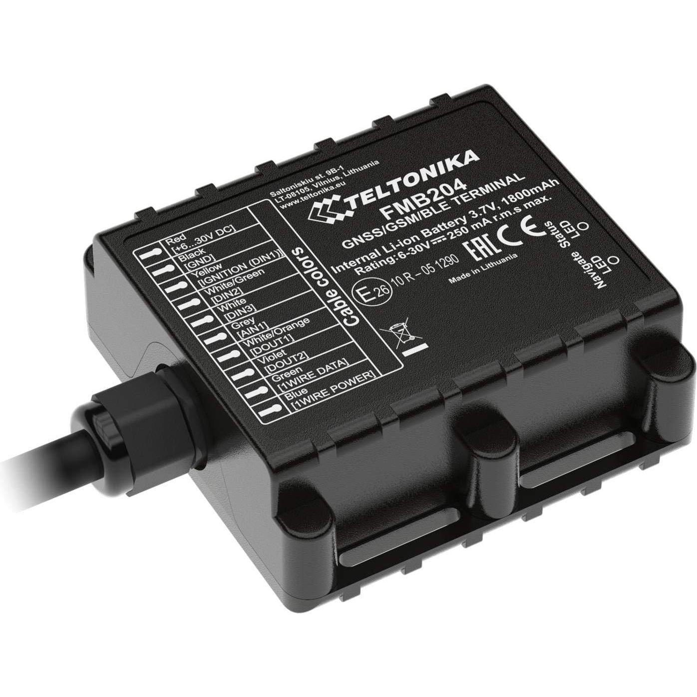 Teltonika, Fahrzeug Navigation Zubehör, FMB204 GPS tracker Universal
