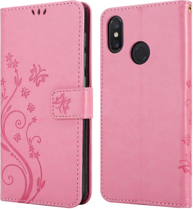 Actual product image Cadorabo Flower Book Cover (Mi 8)