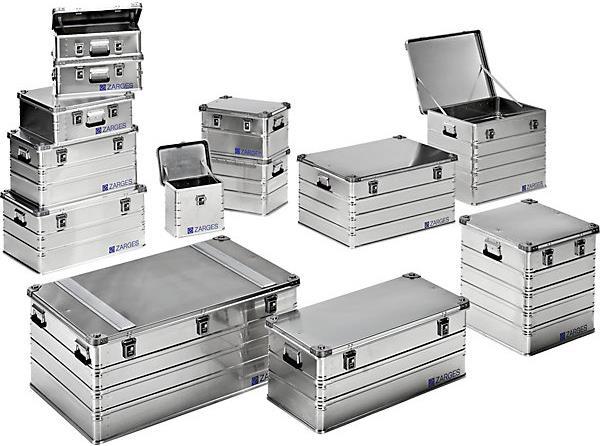 Actual product image Zarges Aluminum transport box