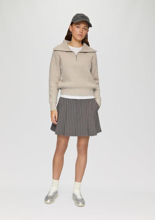 Image du produit s.Oliver Strickpullover Strickpullover mit Troyer-Kragen (XL)