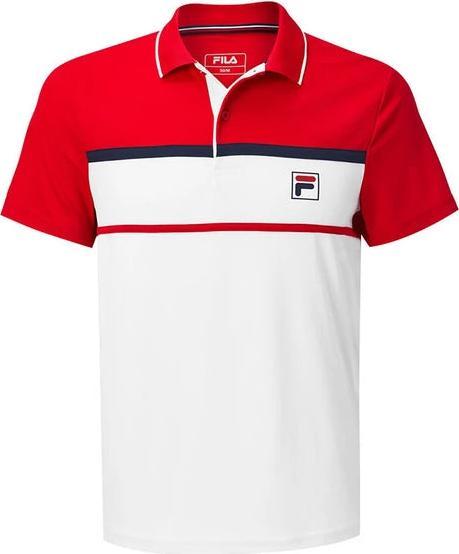 Actual product image FILA Polo Anton White/Red Man (3XL)