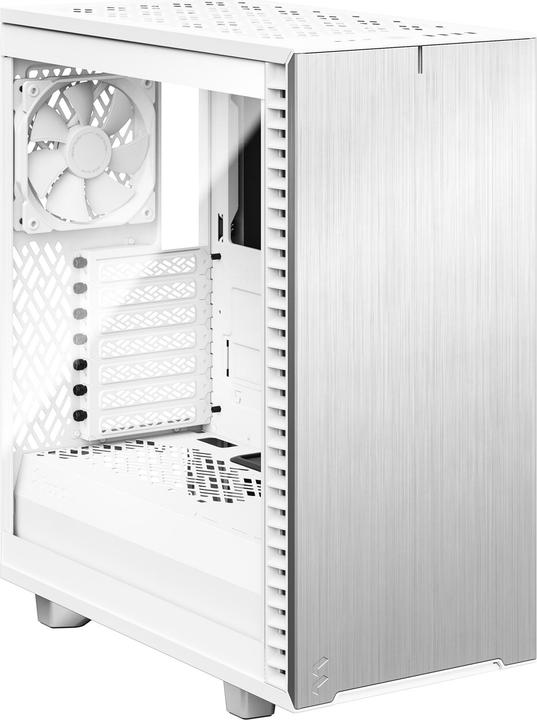 Produktbild Fractal Define 7 Compact White TG (mATX, Mini-ITX, ATX)