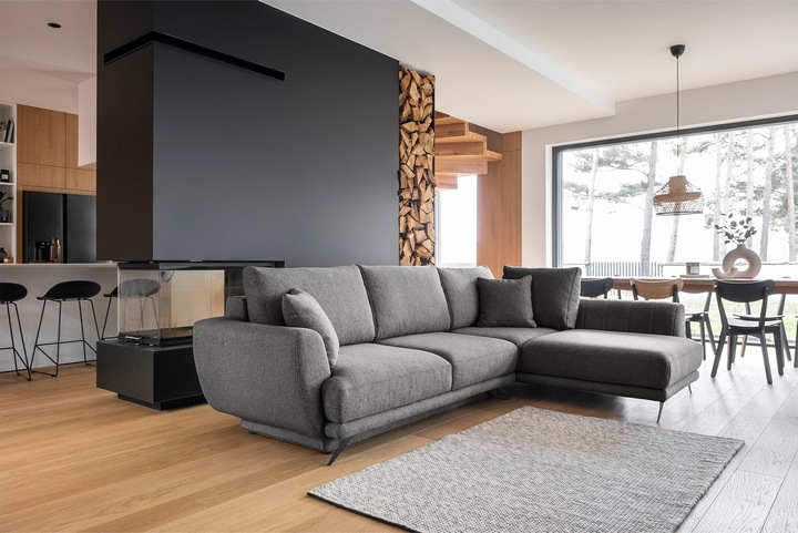 ELTAP Larde (Ecksofa, 4-Sitzer, Bettsofa)
