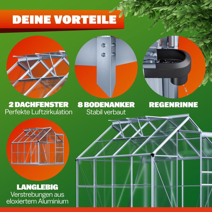 Produktbild Gardebruk Gewächshaus