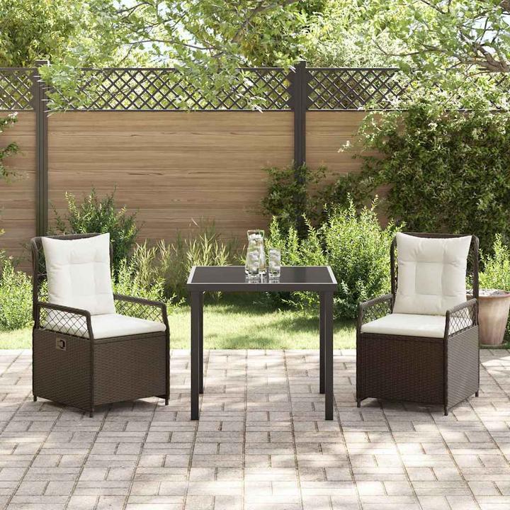 Produktbild vidaXL Garten Essgruppe (80 x 80 x 73 cm)