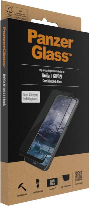 Produktbild PanzerGlass Displayschutz Case Friendly (1 Stk., Nokia G11, Nokia G21)
