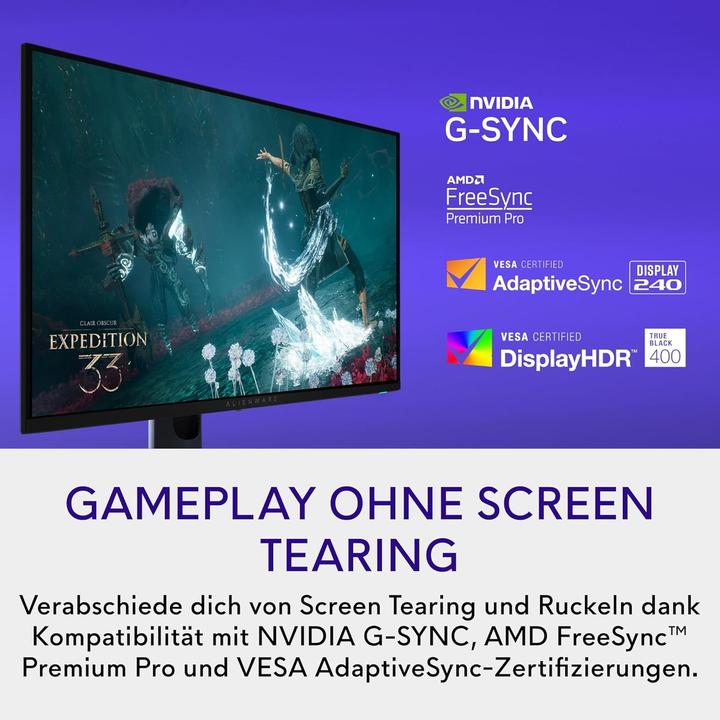 Image du produit Dell Alienware 27 AW2725Q (3840 x 2160 pixels, 27")