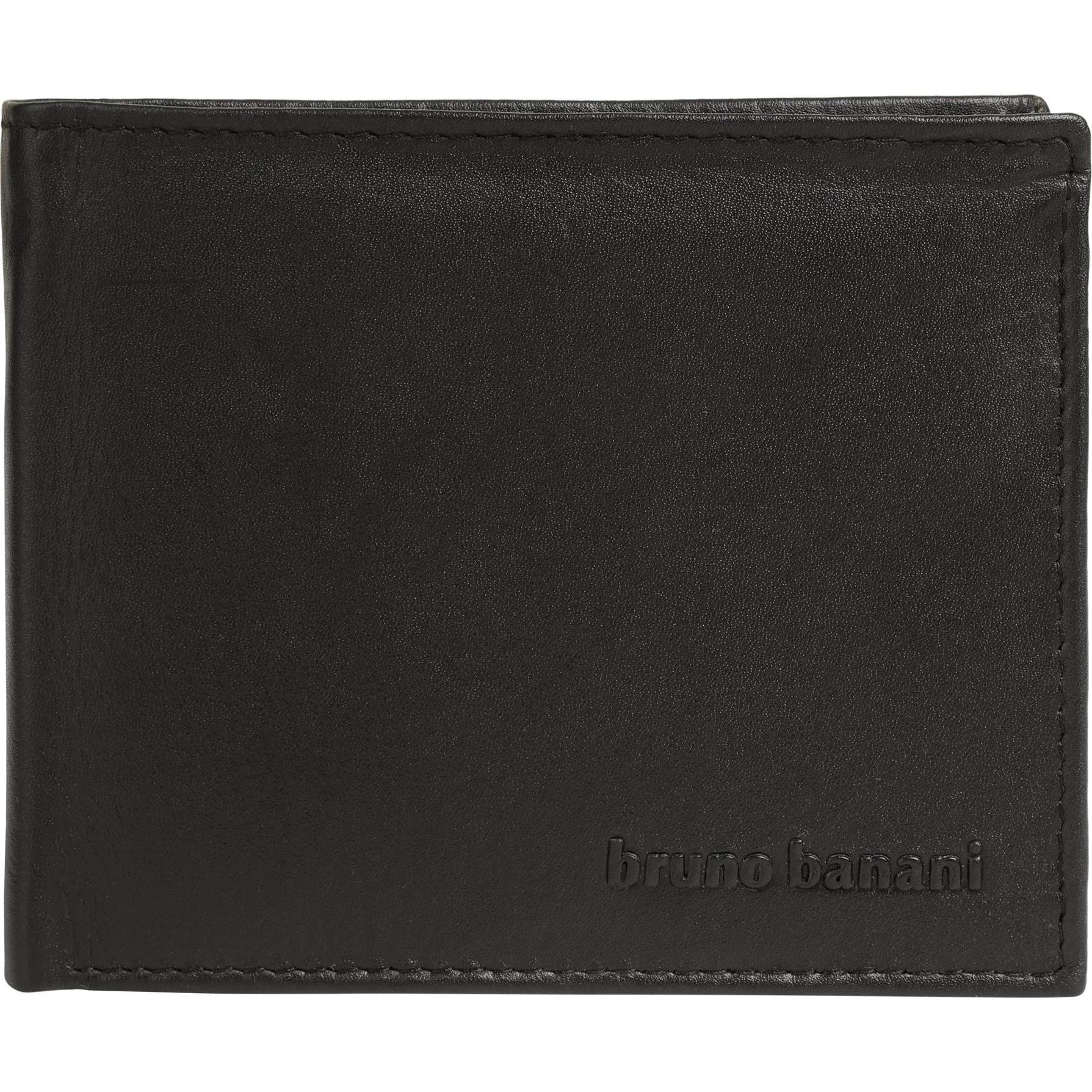 Bruno Banani, Portemonnaie, Geldbörse, Schwarz