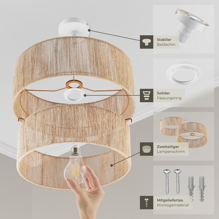 Produktbild tectake Lignea Lux (E27)