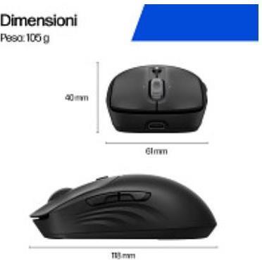 Produktbild HP 700 Wiederaufladbare Wireless-Maus (Kabellos)