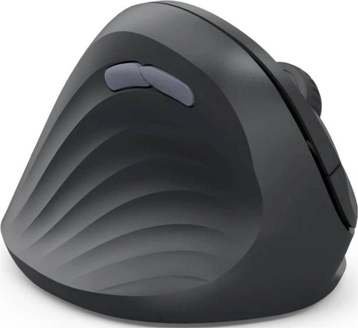 Actual product image Hama Vertikale, ergonomische Linkshänder-Maus „EWM-500L“, Funk, 7 Tasten,Schwarz (Wireless)