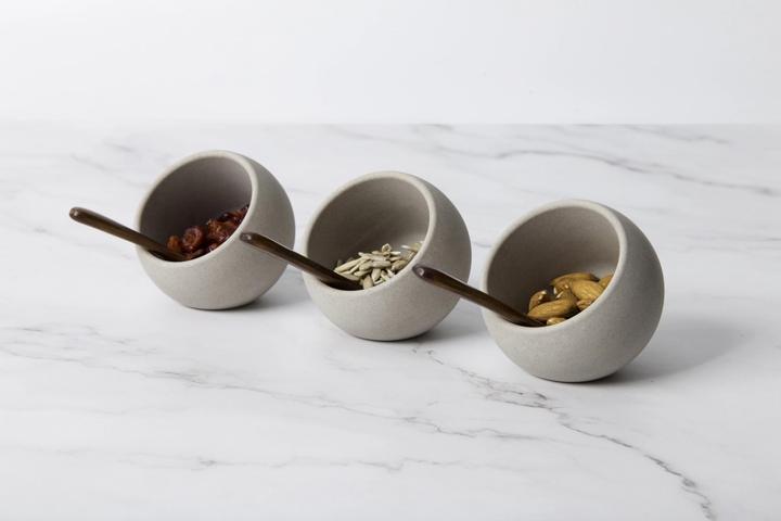 Actual product image APS MOON" serving bowls