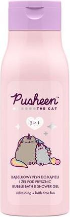 Pusheen Bubble Bath Liquid And Food 400Ml (400 ml)