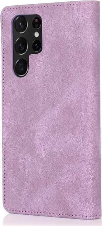 Produktbild Cover-Discount Vintage Flip Case Hülle violett (Samsung Galaxy S24 Ultra)