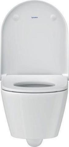 Produktbild Duravit Wand-WC-Set D-NEO Compact Tiefspüler rimless mit WC-Sitz weiss
