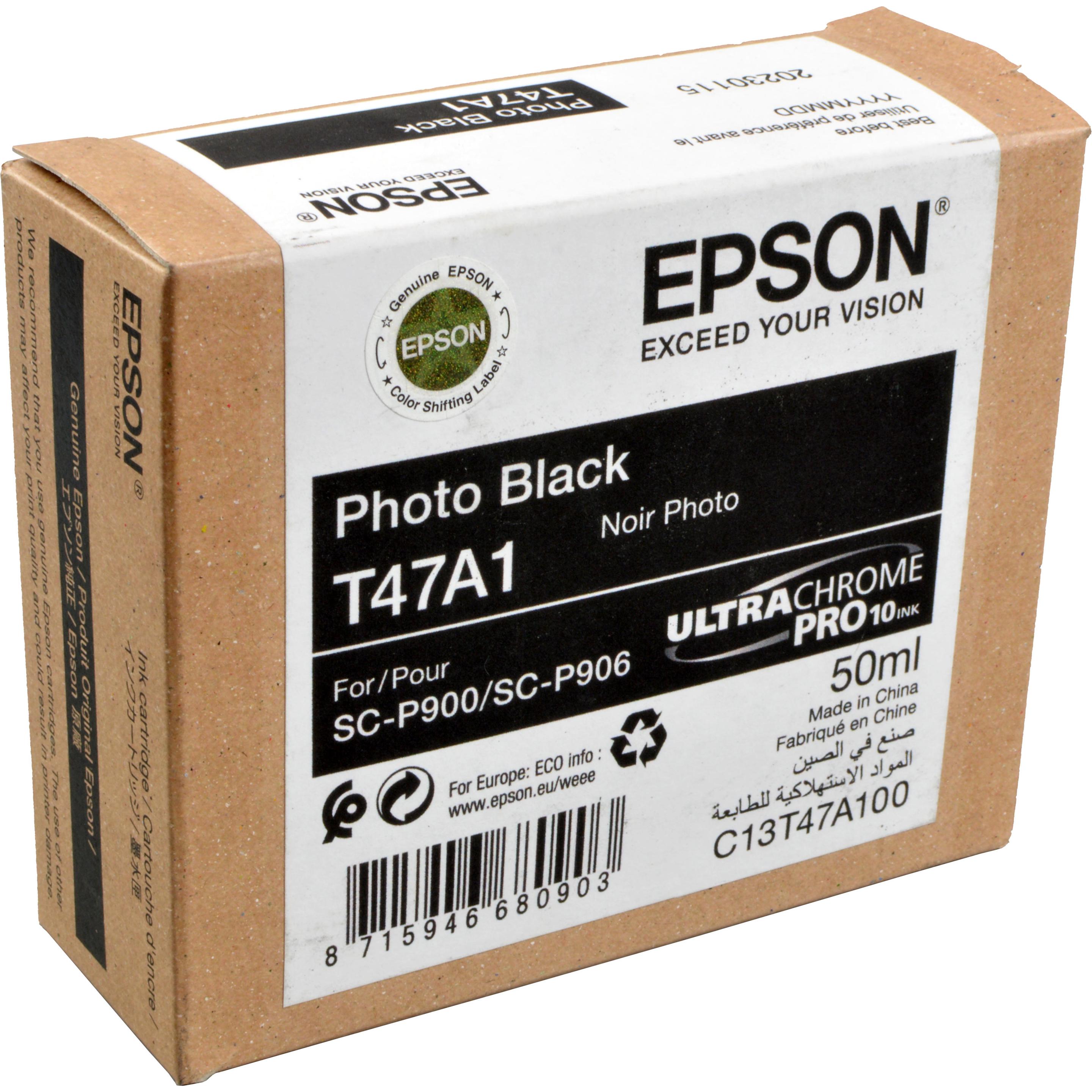 Epson, Druckerpatrone, T47A1 (PBK)