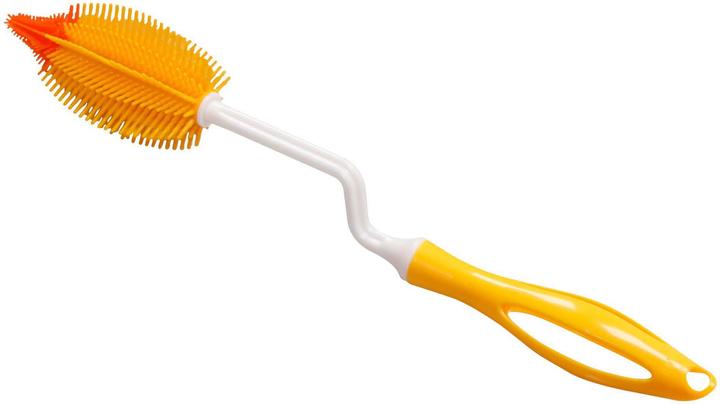 Stoneline Silicone bottle brush with rotating handle 35 cm, yellow (1 pcs.)