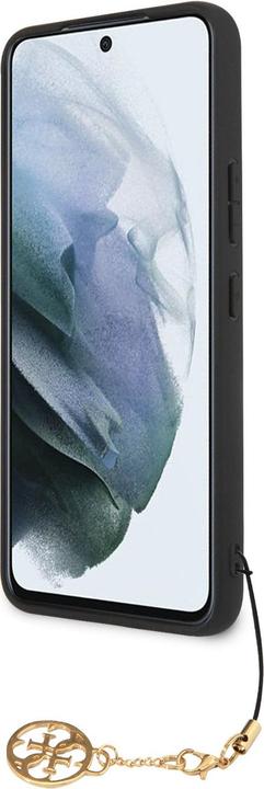Produktbild Guess GUHCSA55GF4GGR A55 A556 czarny/black hardcase 4G Charms Collection (Samsung Galaxy A55)