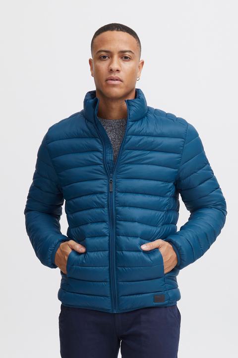 Actual product image Blend Nils Men's Quilted Jacket Puffer Jacket Padded Jacket With High Neck (L)