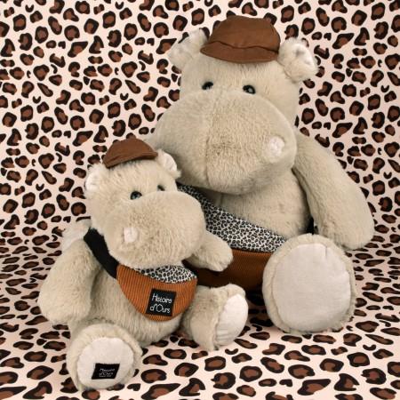 Produktbild Doudou et Compagnie Hippo beige, mit Mütze 20cm (20 cm)