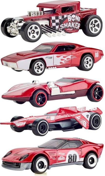 Produktbild Hot Wheels Mattel 80th Anniversary 5-Pack