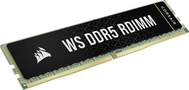 Image du produit Corsair DDR5, 5600MT/s 64GB 4x16GB RDIMM, Hynix Die, Single Rank, 40-40-40-77. Intel XMP 3.0, WS DDR5 RDIMM (4 x 16GB, 4800 MHz, RAM DDR5, DIMM)