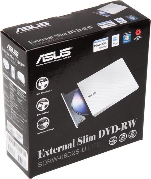 Actual product image ASUS SDRW-08D2S-U Lite (DVD drive, DVD writer)