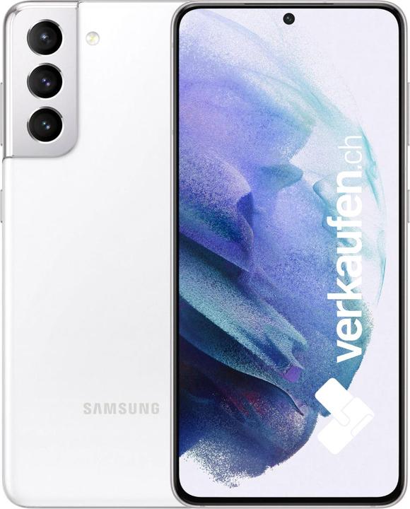 verkaufen.ch Galaxy S21 5G (256 GB, Phantom White, 6.20", 64 Mpx, Dual SIM, A / Wie neu)