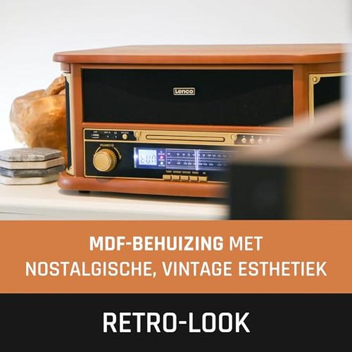 Image du produit Lenco TCD-2551 bois (Automatique)