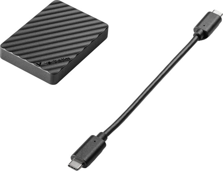 Produktbild Verbatim External Drive Store n Go Mini Stripe USB-C SSD 512GB Black 32034 (0.51 TB)