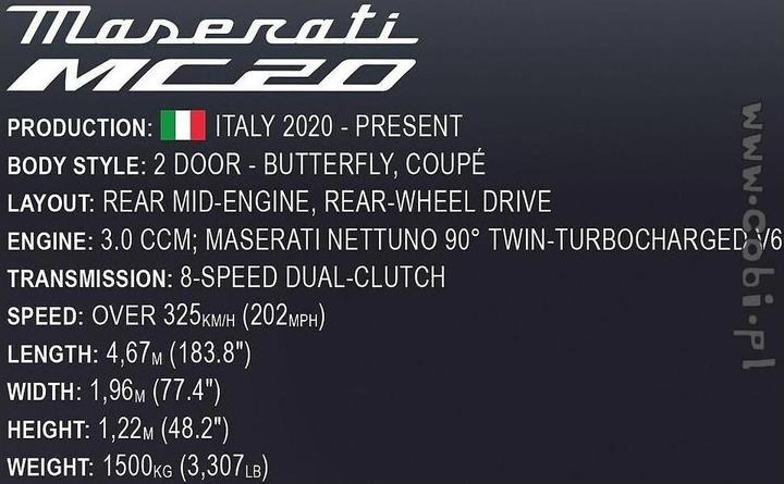 Produktbild Cobi Abarth 595 competizione