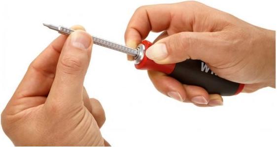 Actual product image Wiha System 6 (Port, Phillipps cross recess (PH), Allen screw, Pozidriv cross recess (PZ))