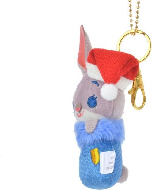 Actual product image Disney Judy Hopps Christmas sock key ring