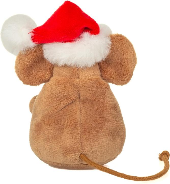 Produktbild Teddy Hermann Weihnachtsmaus m. Kranz 11 cm (11 cm)