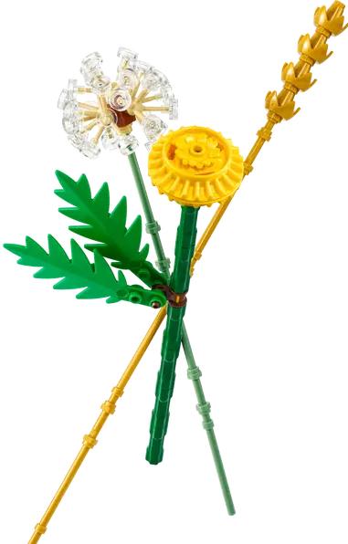 Produktbild LEGO Feldblumen (30701, LEGO Botanical)