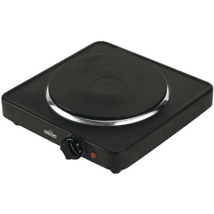 Optimum Freestanding tile PK 1546 Black, Kochplatte, Schwarz
