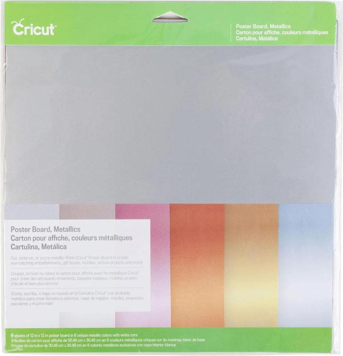 Cricut Bastelpapier Poster Board (72.60 g/m², 6 x)