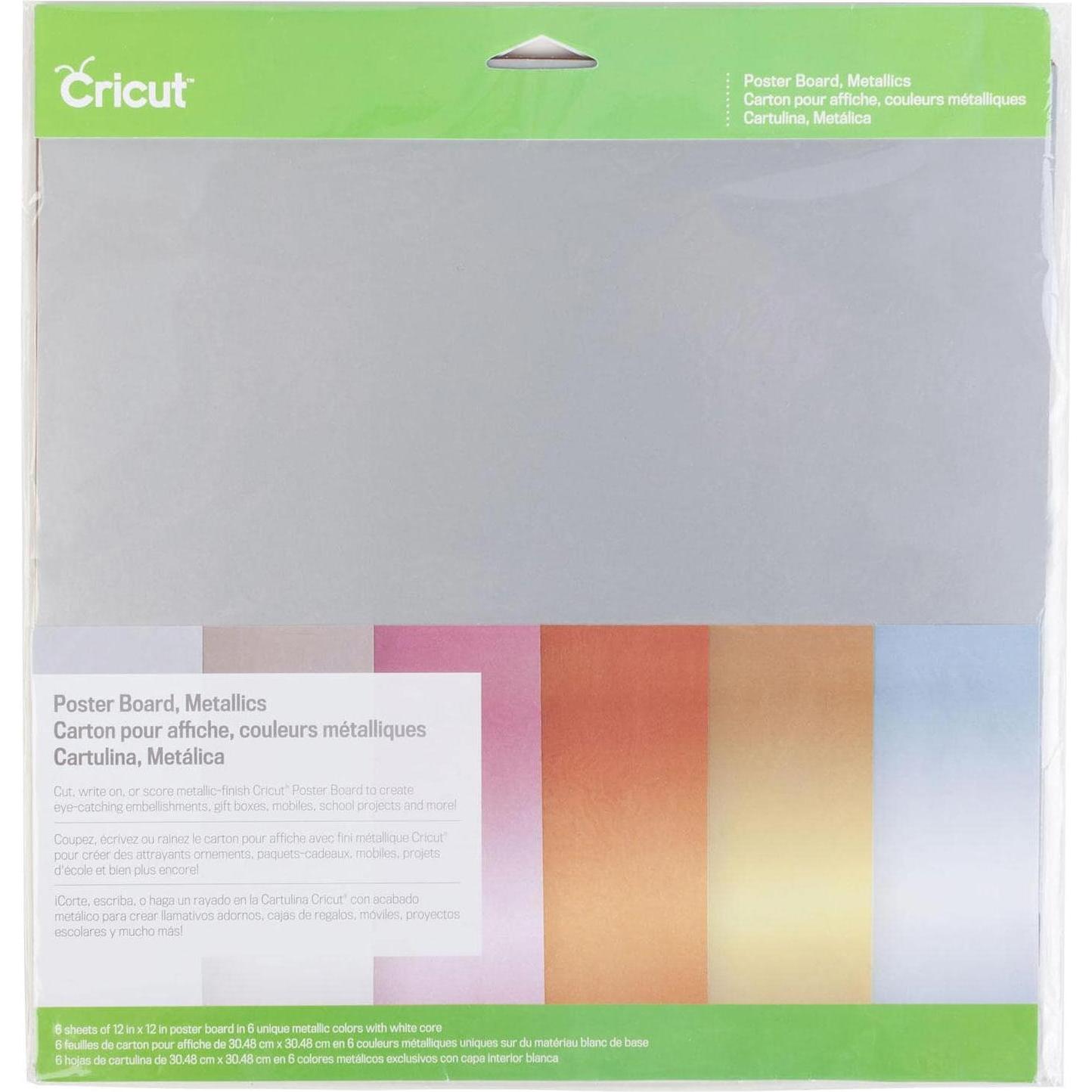Cricut, Bastelpapier, Bastelpapier Poster Board (72.60 g/m², 6 x)
