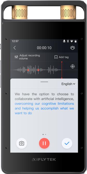 Immagine prodotto IFlyTek Registratore SMART (32 GB)