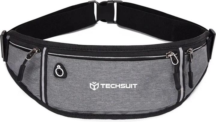 Produktbild Techsuit - Waist Bag (CWB3) - with Belt for Recreational Activity, Fitness - Grey