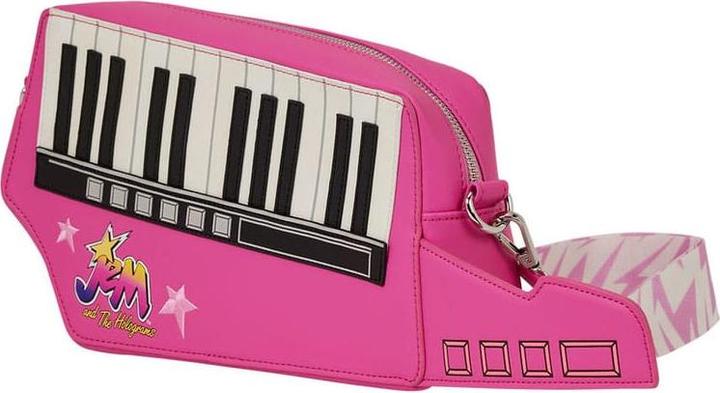 Actual product image Loungefly Hasbro by Crossbody Jem and the Holograms Figural Keytar